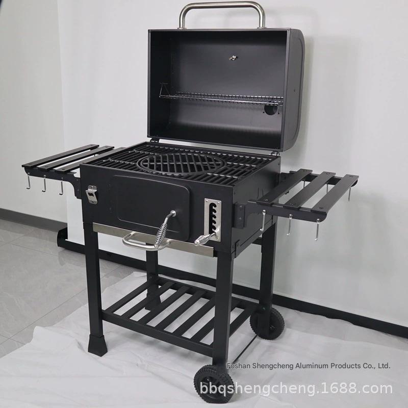 Villa courtyard barbecue grill household charcoal barbecue grill garden homestay American barbecue BBQ outdoor barbecue grill