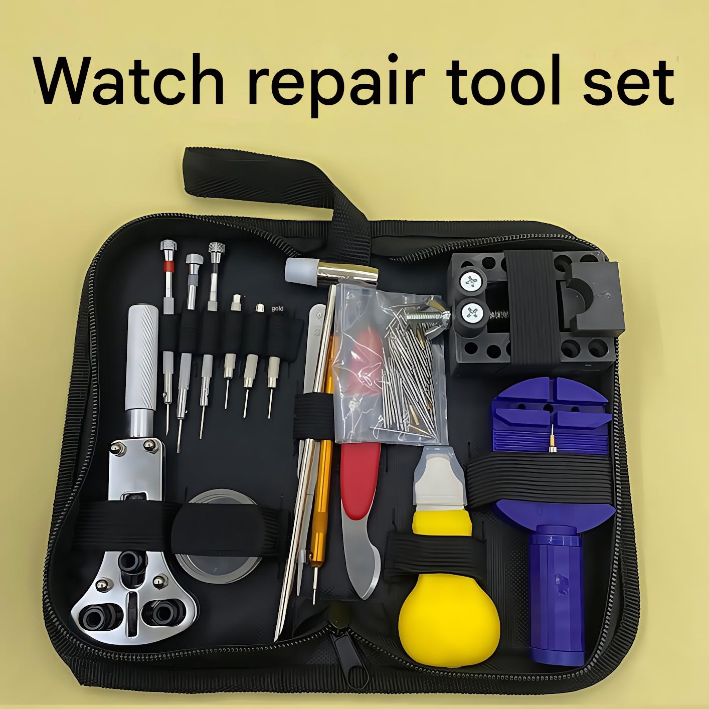 Watch repair tool set watch repair and disassembly 147-piece set watch disassembler household hardware combination tool kit