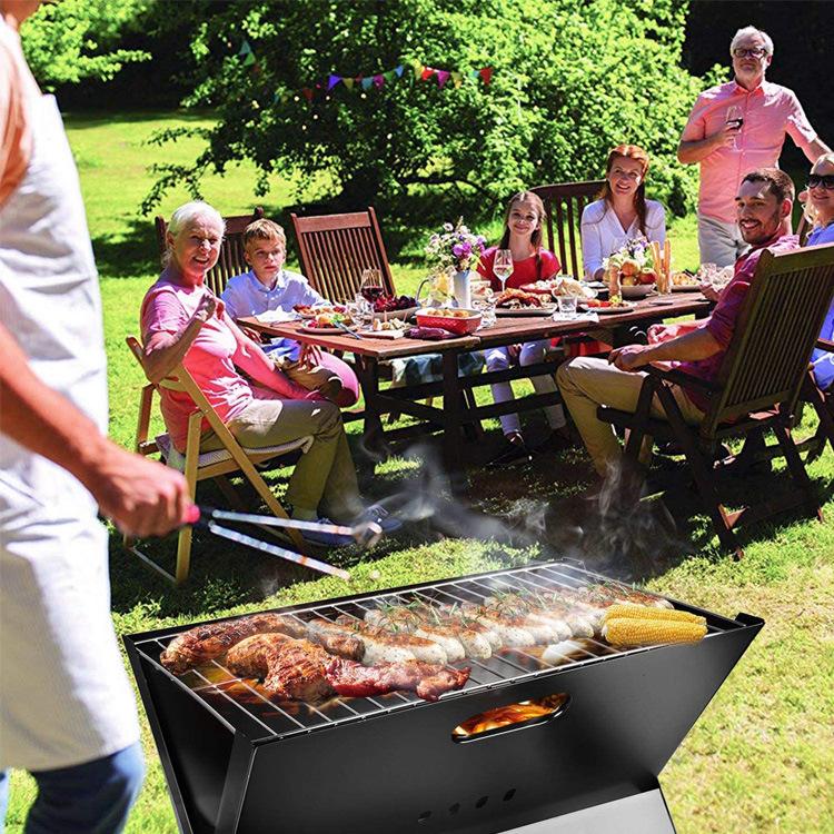 Spot wholesale cross-border American grill outdoor barbecue grill bbq grill camping outdoor barbecue grill barbecue grill