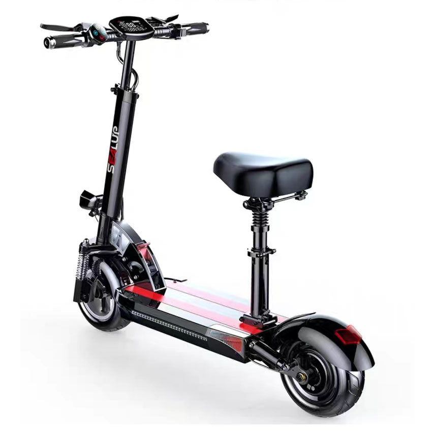 Electric scooter ride-on folding electric car chauffeured two-wheeled scooter small car mini battery car