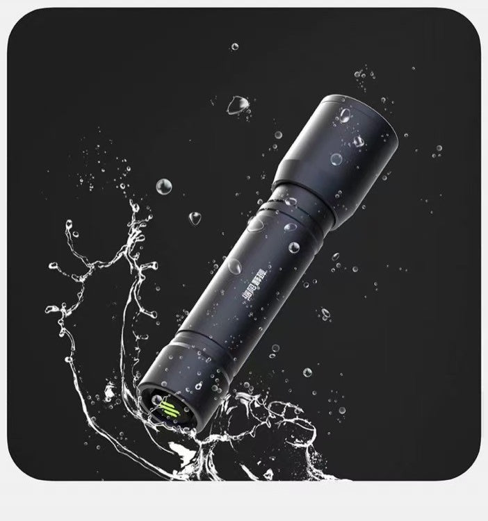 Extreme bee strong light zoom flashlight, youth version portable