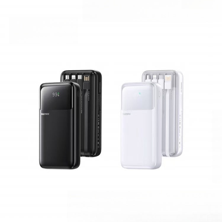 REMAX new mobile power bank, 20000mAh fast charging power bank with 4 lines