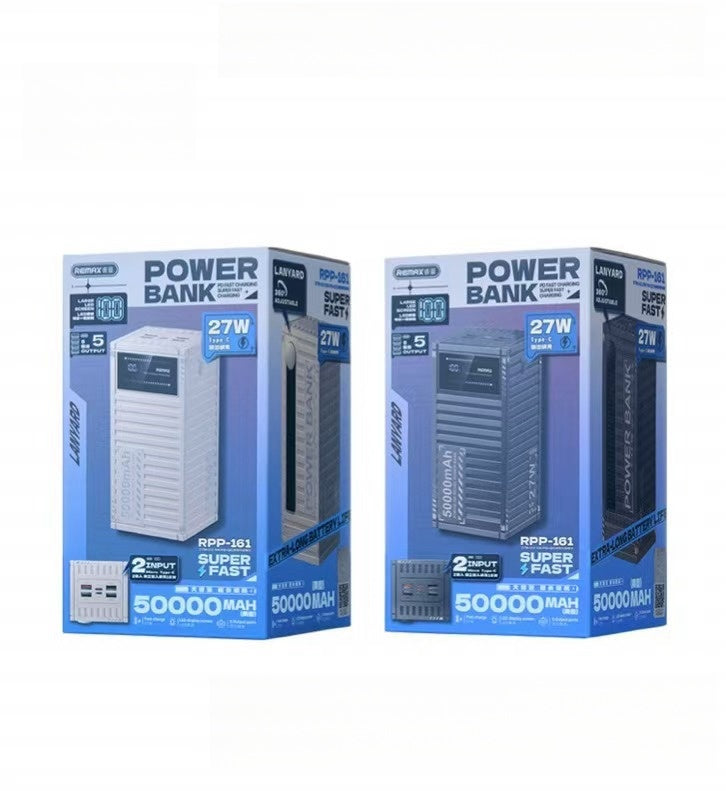 REMAX 50000mAh high-capacity fast charging power bank