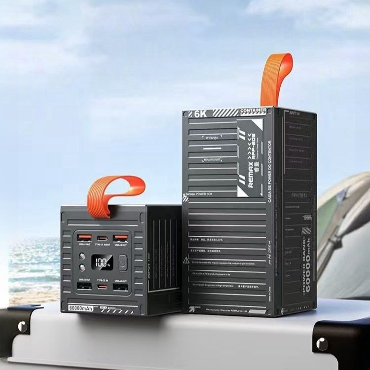 REMAX 60000mAh emergency large capacity fast charging power bank for mobile phones