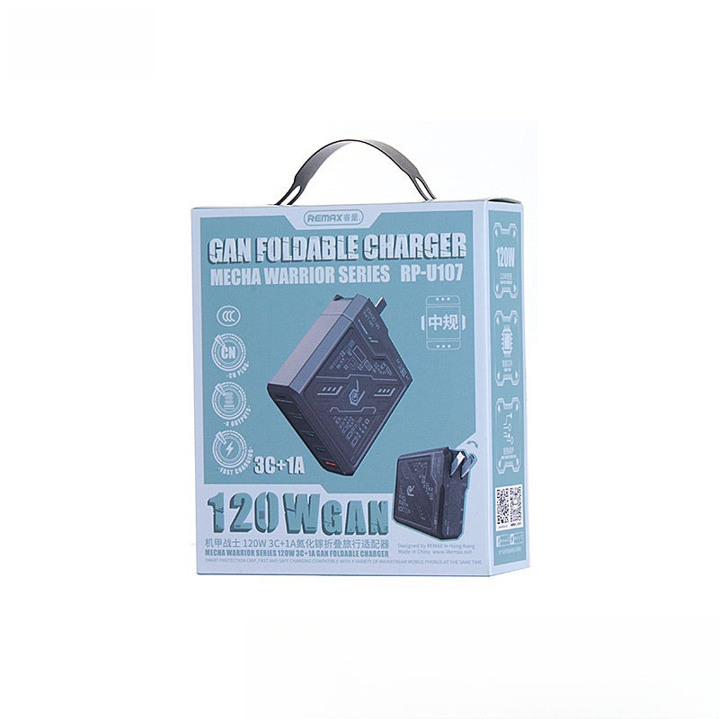 REMAX 120W High Power Gallium Nitride Ultra Fast Charger Kit