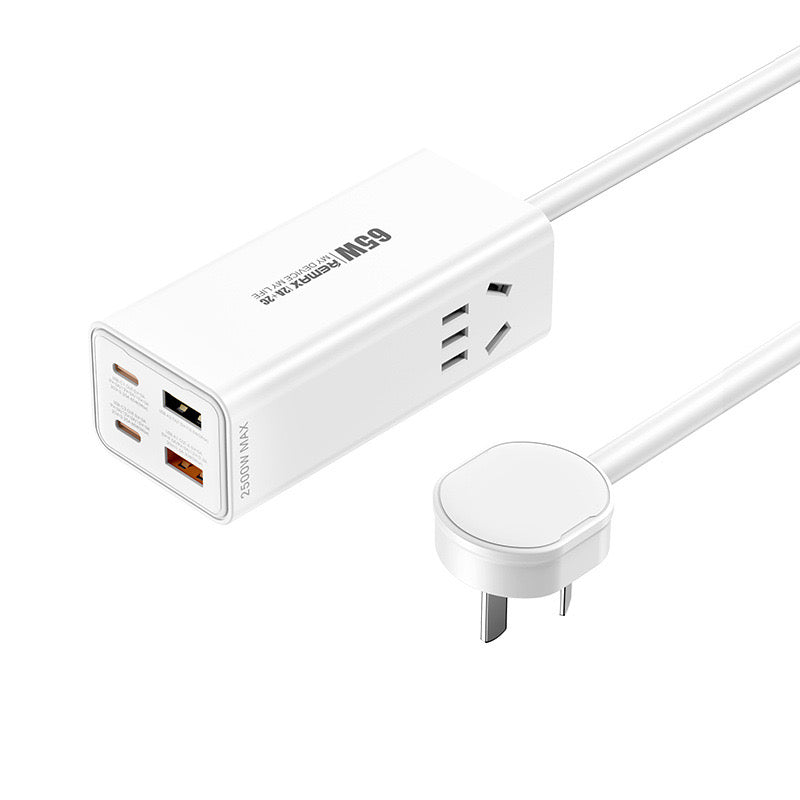 REMAX 65W high-power desktop plug-in multi port fast charging