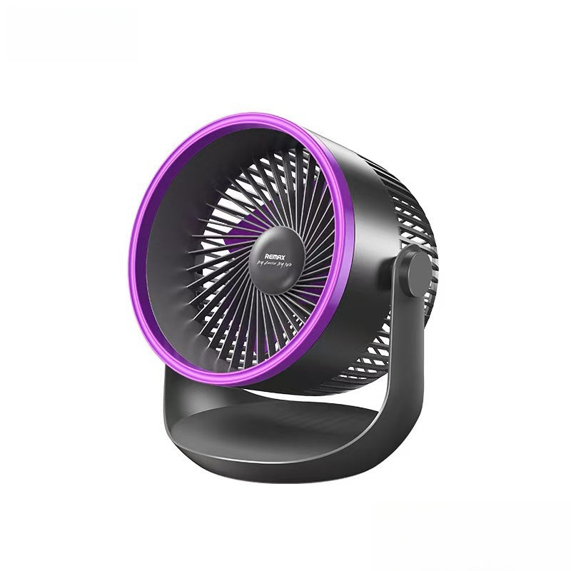 REMAX desktop small fan, rechargeable office fan