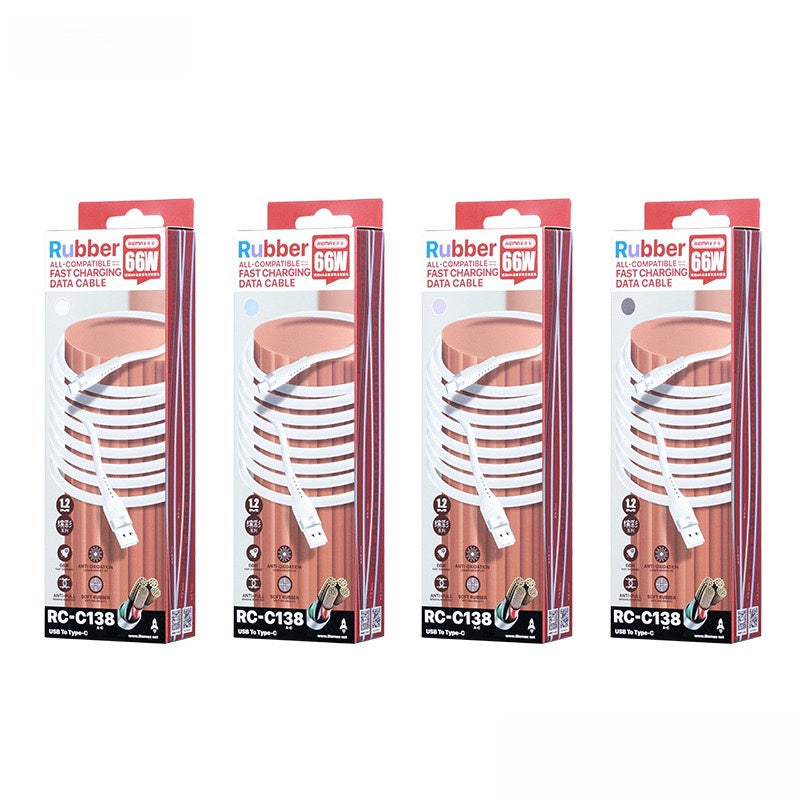 REMAX mobile fast charging cable, 1.2m 1-to-3 data cable