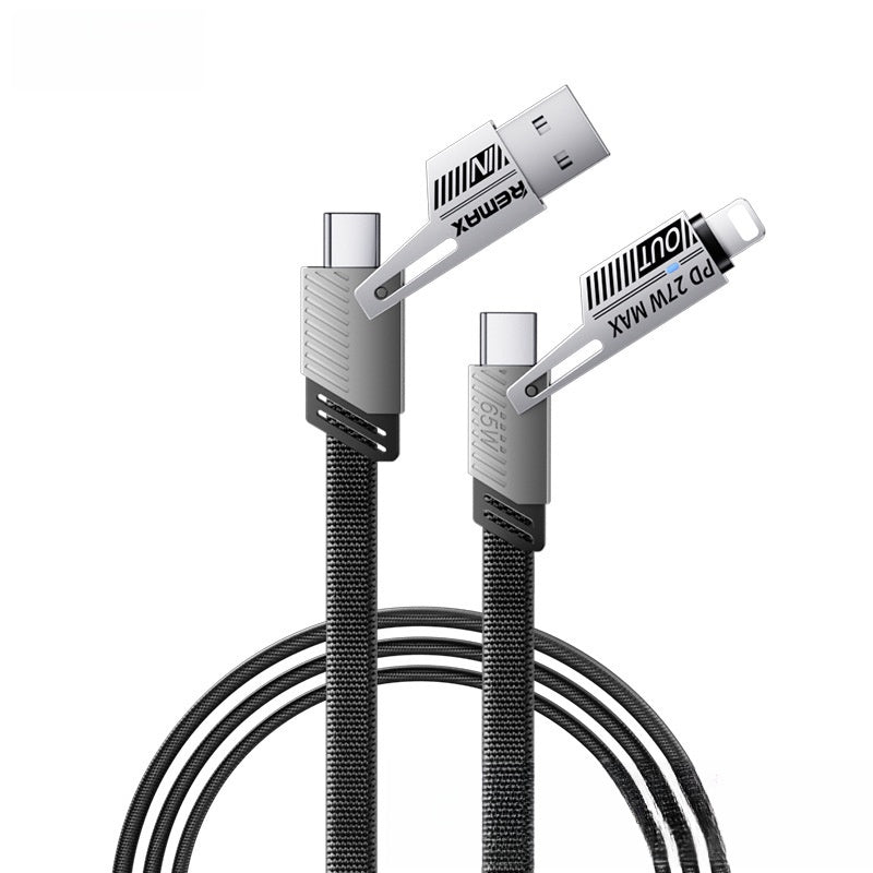 REMAX new 4-in-1 65W Type-C high-power fast charging cable