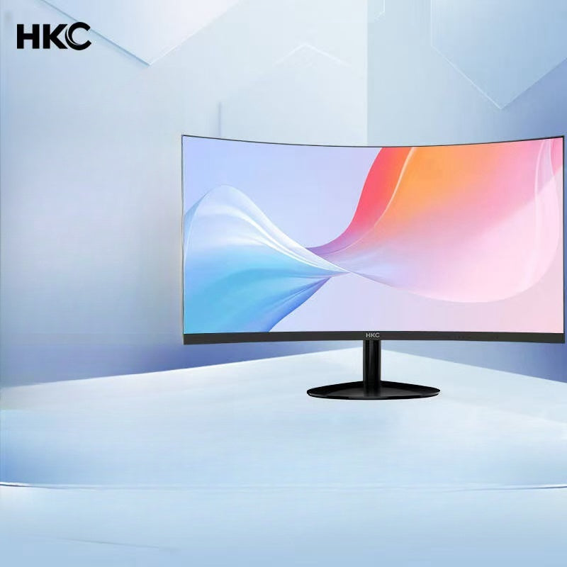 HKC 27英寸 2K 三边微框1800R高清液晶宽屏曲面显示器