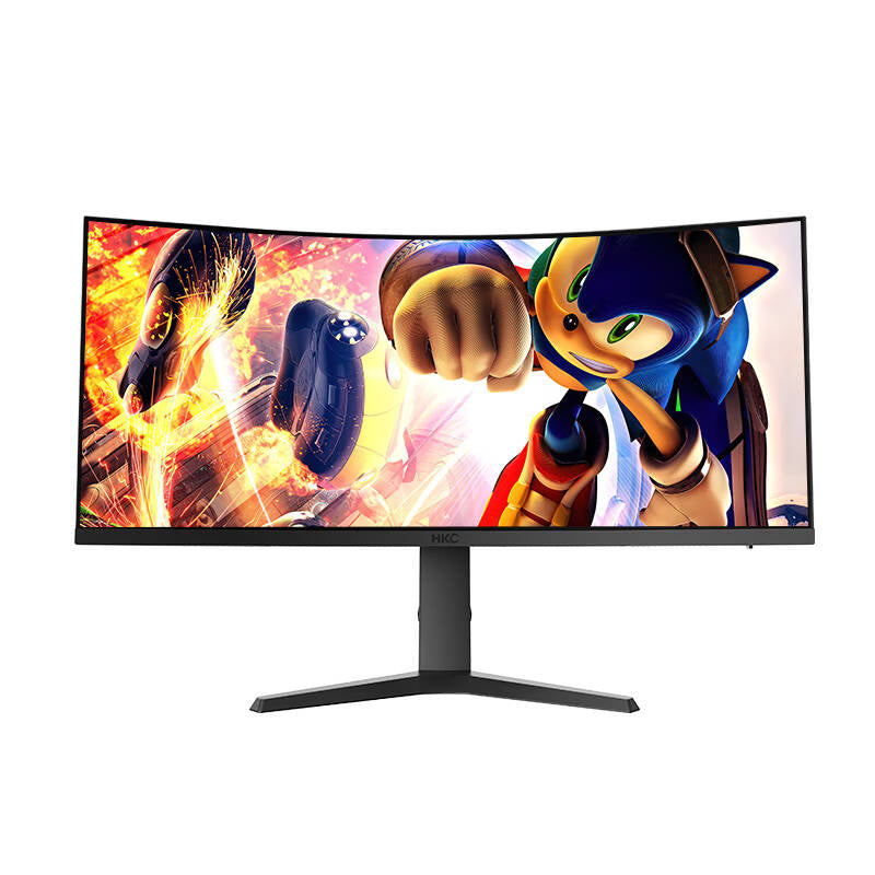 34-inch 4K 180Hz 1000R curved hairtail display device
