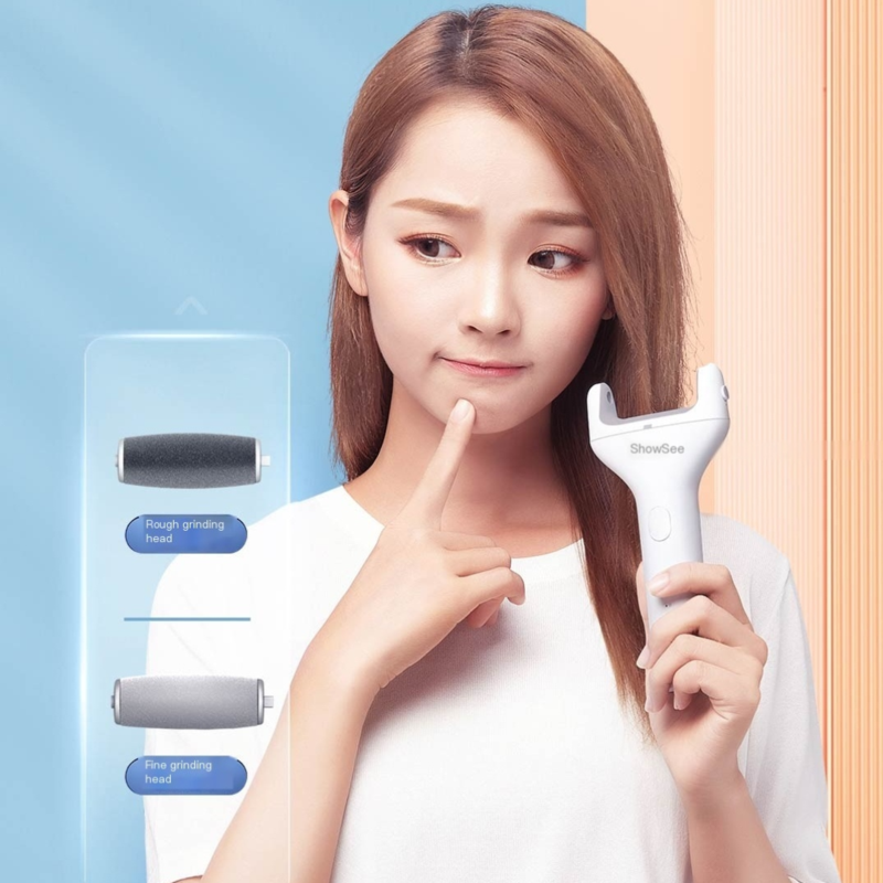 Xiaoshi electric toenail file, white