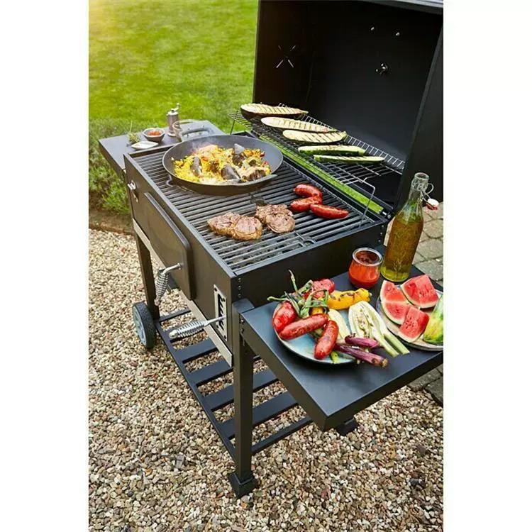 Hot-selling multifunctional large courtyard barbecue grill bbq charcoal grill camp barbecue rack detachable barbecue grill