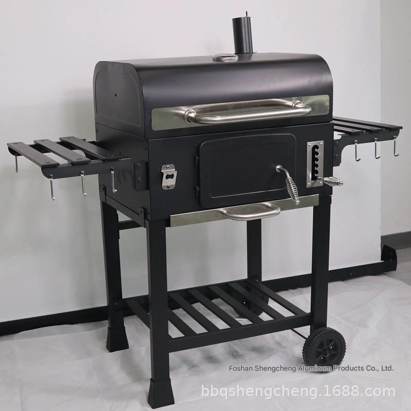 Villa courtyard barbecue grill household charcoal barbecue grill garden homestay American barbecue BBQ outdoor barbecue grill