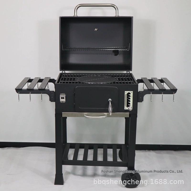Villa courtyard barbecue grill household charcoal barbecue grill garden homestay American barbecue BBQ outdoor barbecue grill