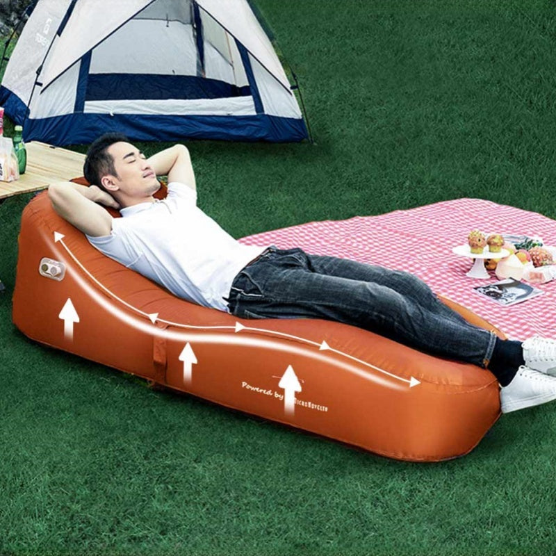 One-click automatic inflatable leisure bed