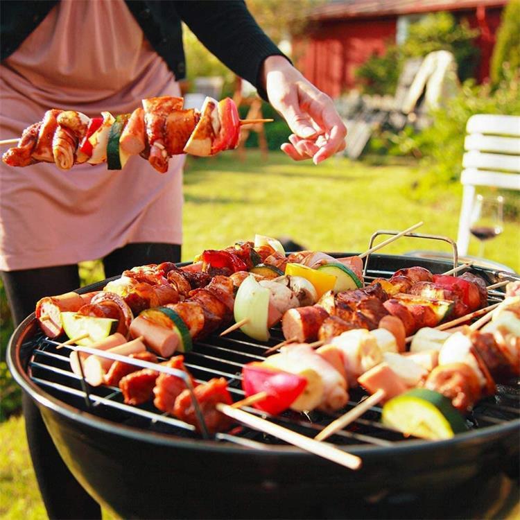 17 inch tripod round barbecue grill bbq charcoal barbecue grill outdoor camping grill portable round charcoal grill