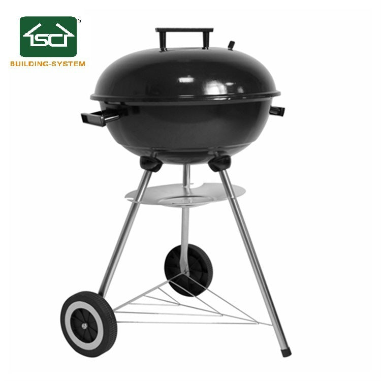 17 inch tripod round barbecue grill bbq charcoal barbecue grill outdoor camping grill portable round charcoal grill