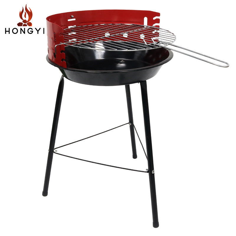 Folding barbecue tray portable charcoal grill home garden barbecue grill barbecue machine outdoor camping barbecue grill BBQ