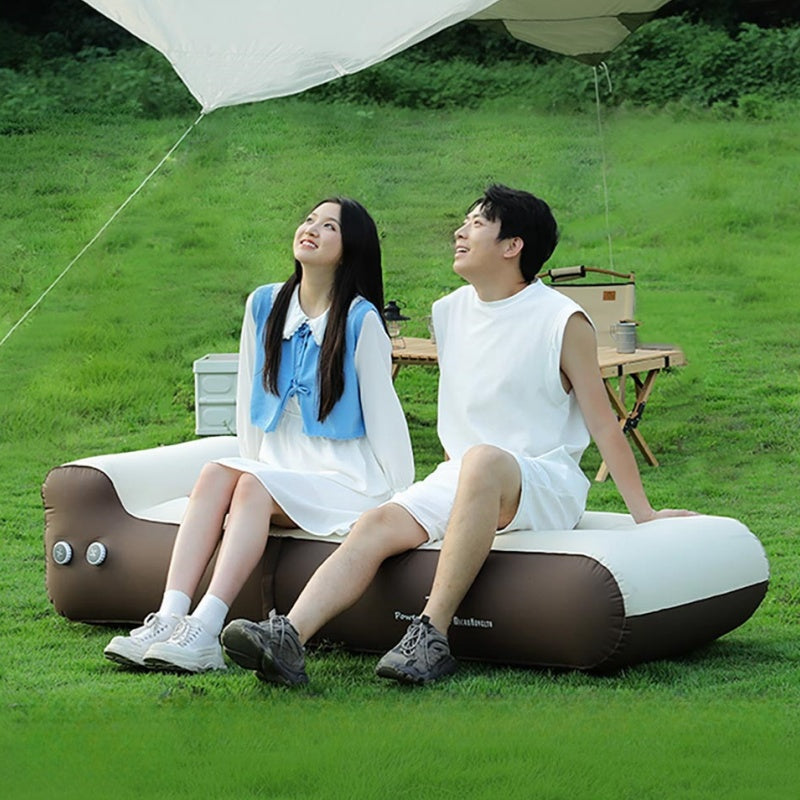 One click automatic inflation and deflation bed sleep model