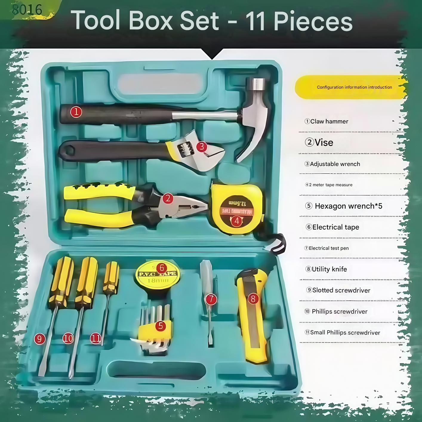 Hardware tool box household multifunctional combination portable car universal electrician car manual repair tools
