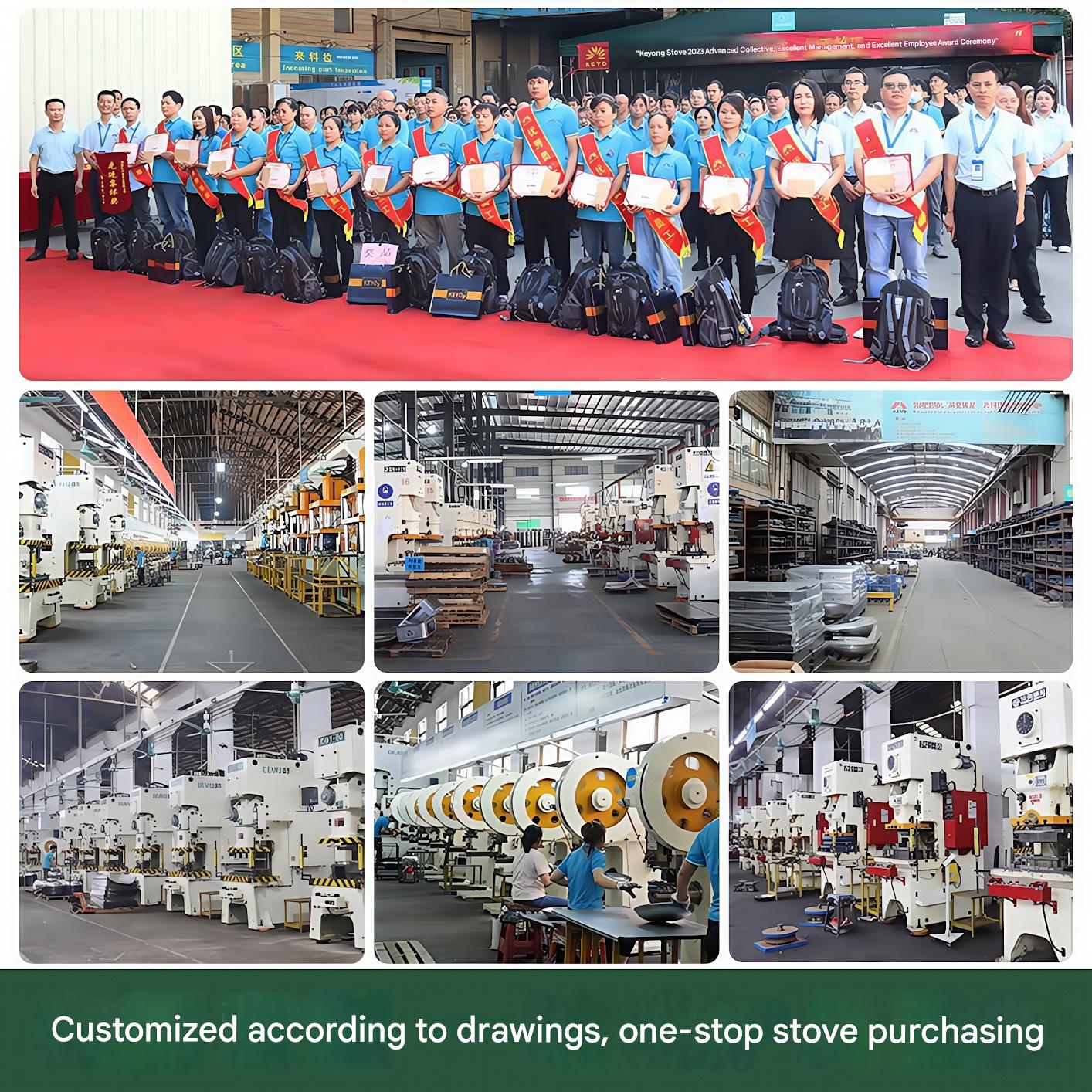 Foshan factory customized large commercial barbecue stove home villa courtyard barbecue price barbecue shop hotel barbecue stove