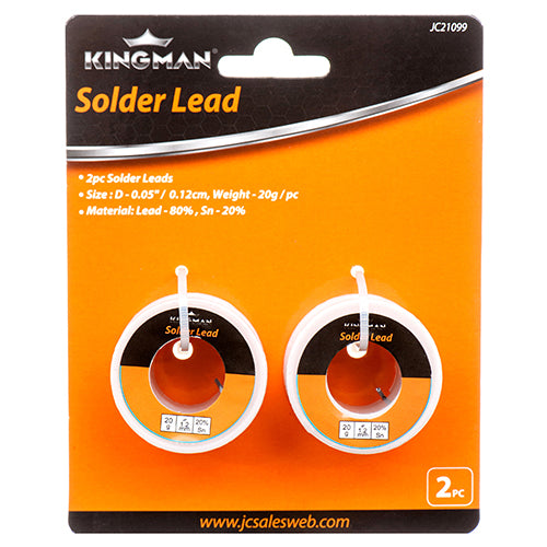 KINGMAN SOLDERING LEAD 40G 2PCS – unifo