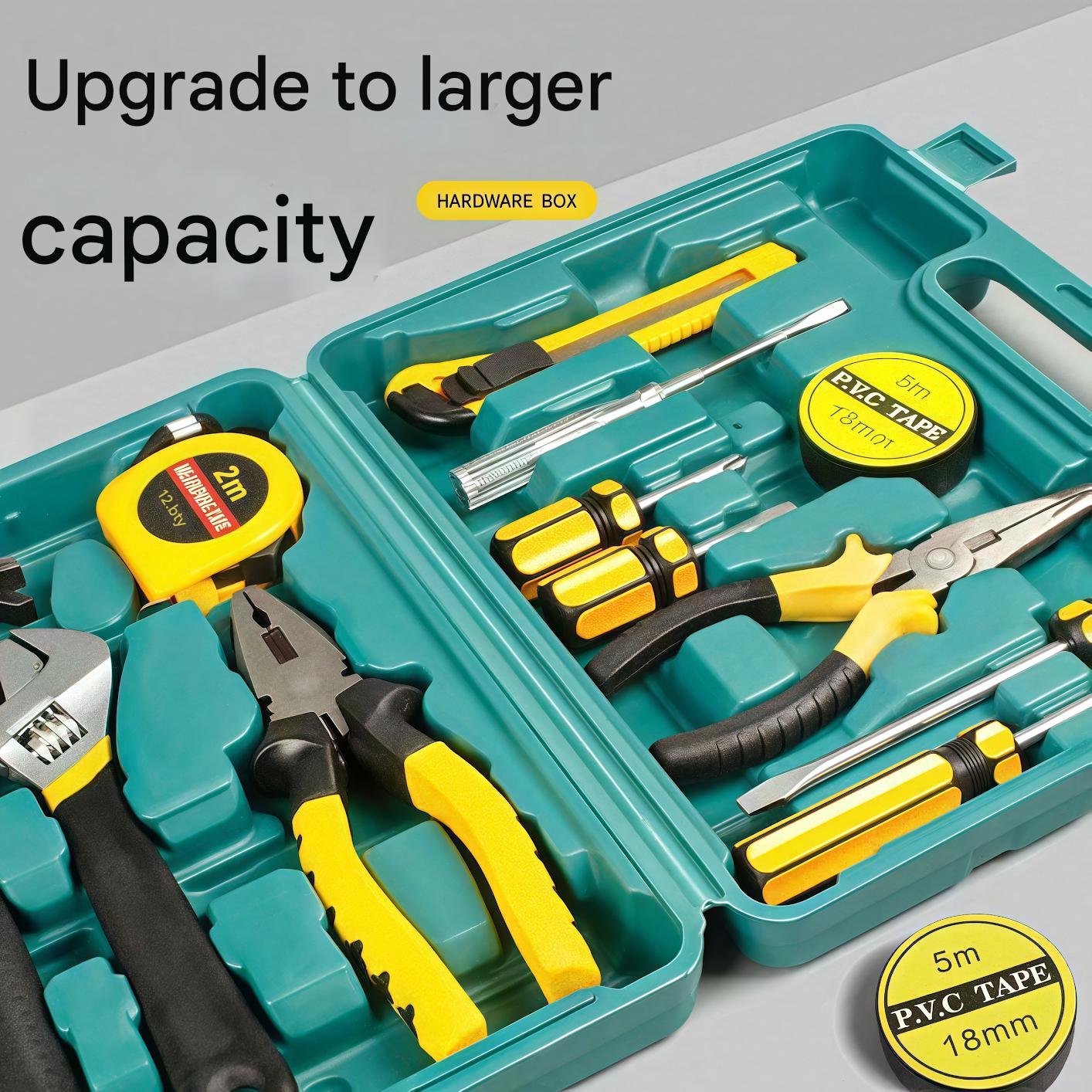 Hardware tool box household multifunctional combination portable car universal electrician car manual repair tools