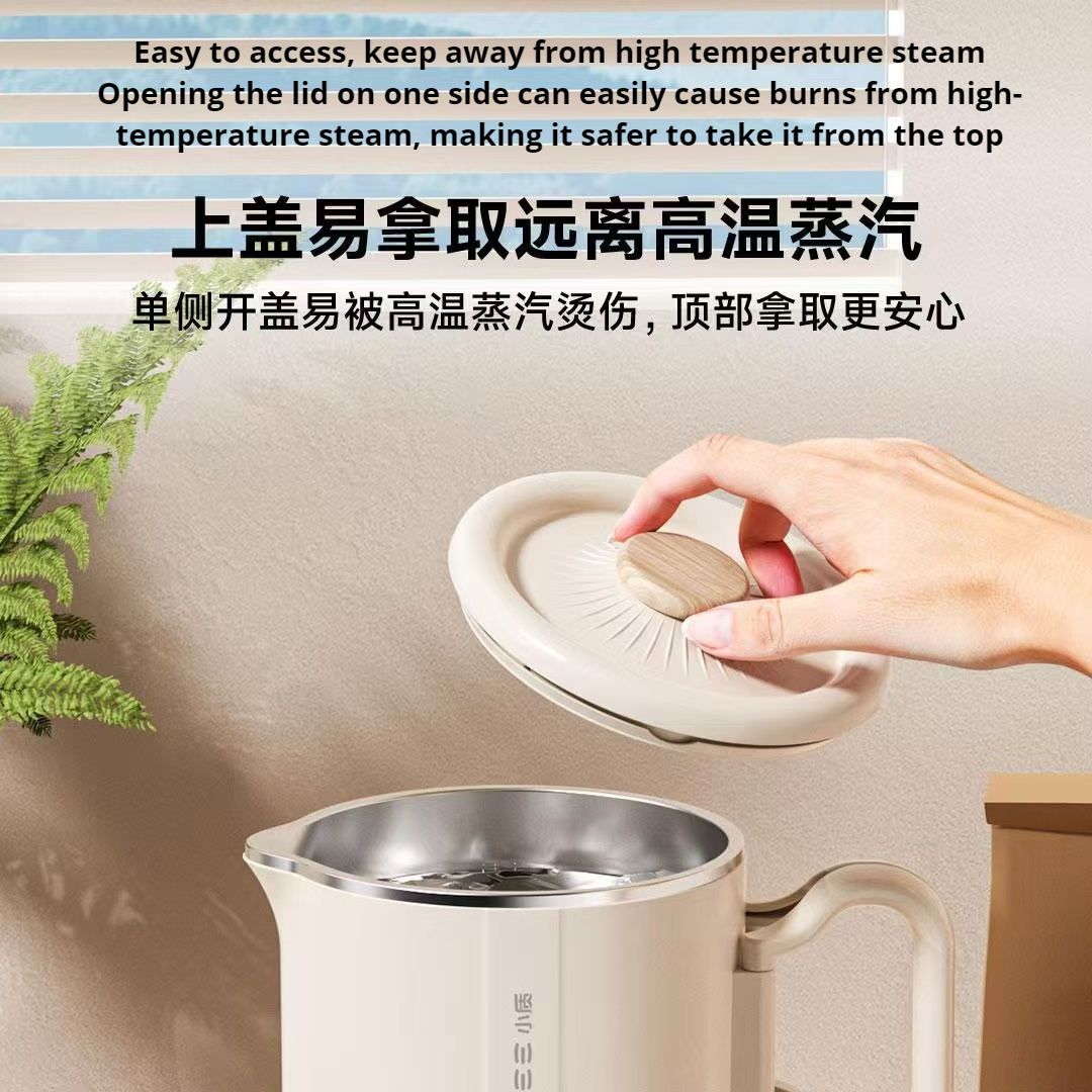 Small portable folding electric kettle 316 stainless steel version