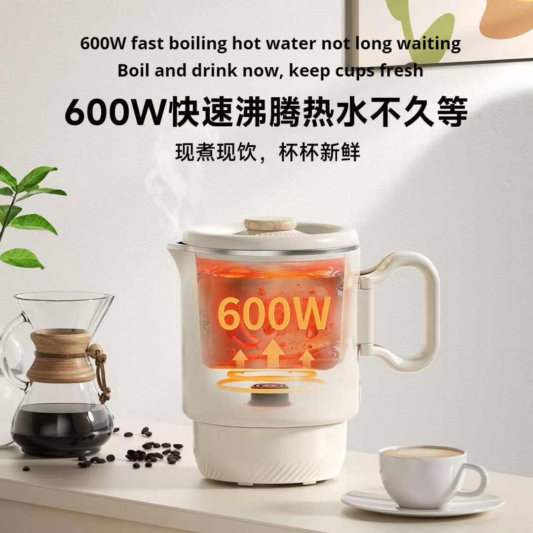 Small portable folding electric kettle 316 stainless steel version