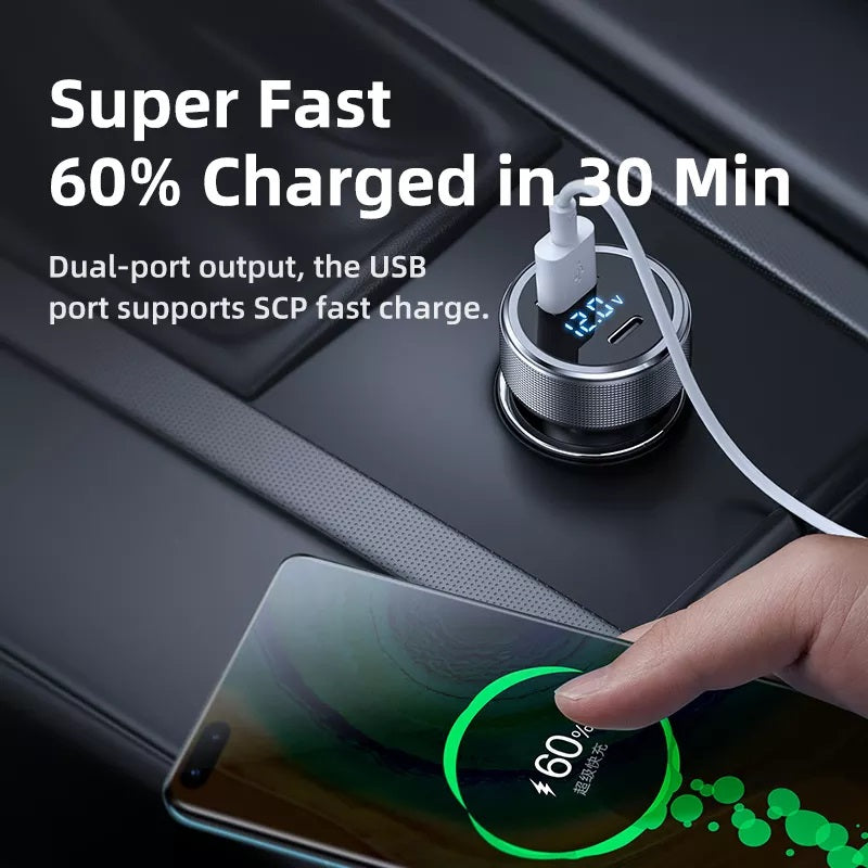58.5W  two-port digital display charger remax RCC215