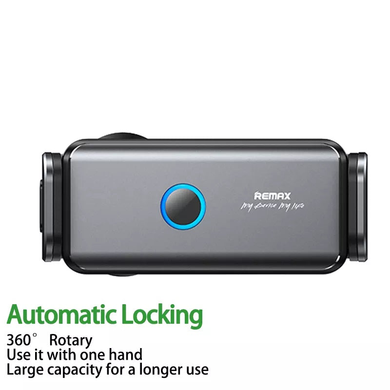 Long endurance 360° rotation automatic lock Electric car vent Car Holder remax RM-C55