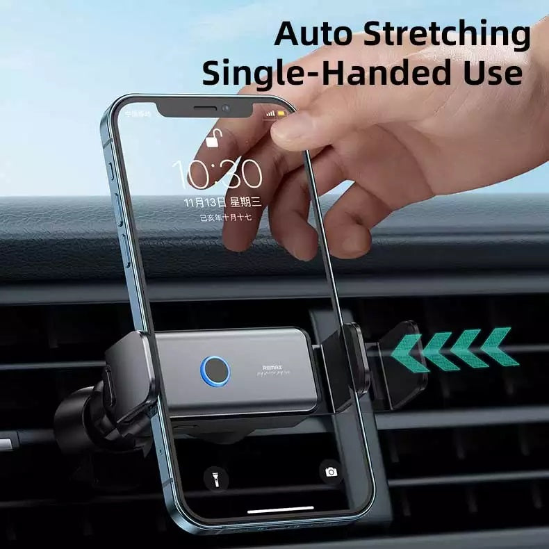 Long endurance 360° rotation automatic lock Electric car vent Car Holder remax RM-C55