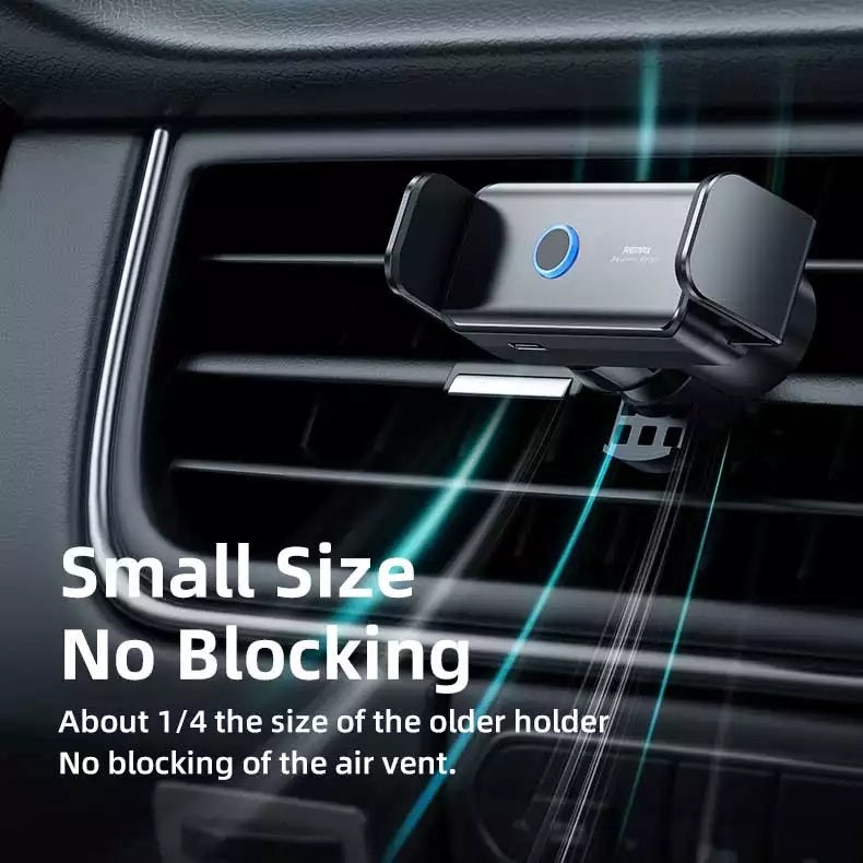 Long endurance 360° rotation automatic lock Electric car vent Car Holder remax RM-C55