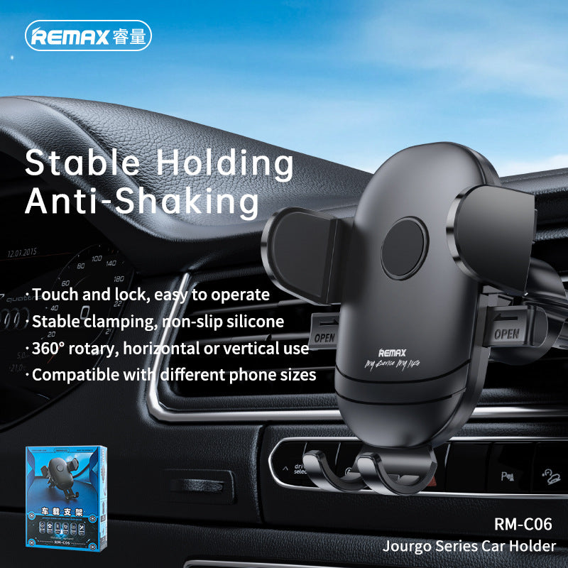 Universal Flexible Clamp Phone Holder For Car remax RMC-06